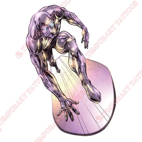 Silver Surfer Customize Temporary Tattoos Stickers NO.494
